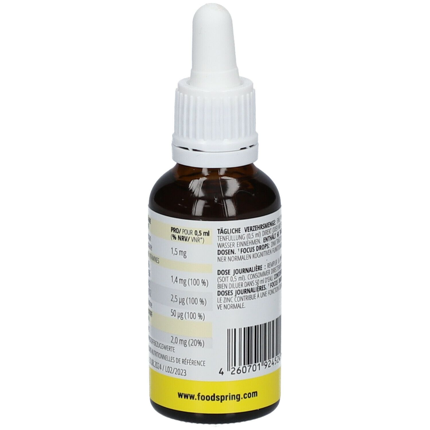 foodspring® Focus Drops