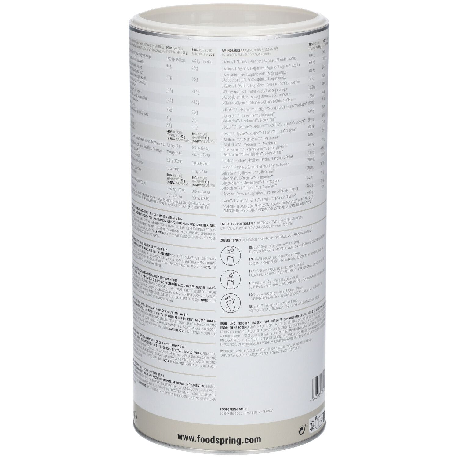 foodspring® Vegan Protein Neutral
