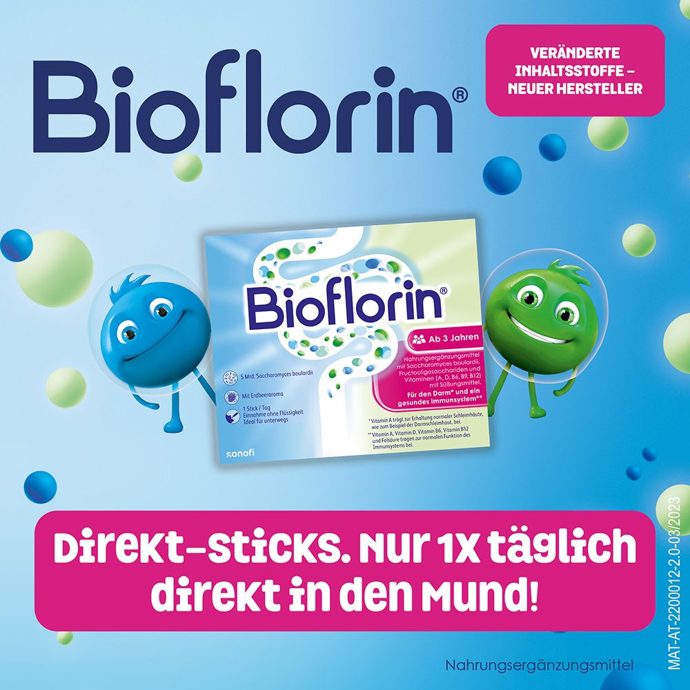 Bioflorin® Für den Darm und ein gesundes Immunsystem 1 + 1 GRATIS