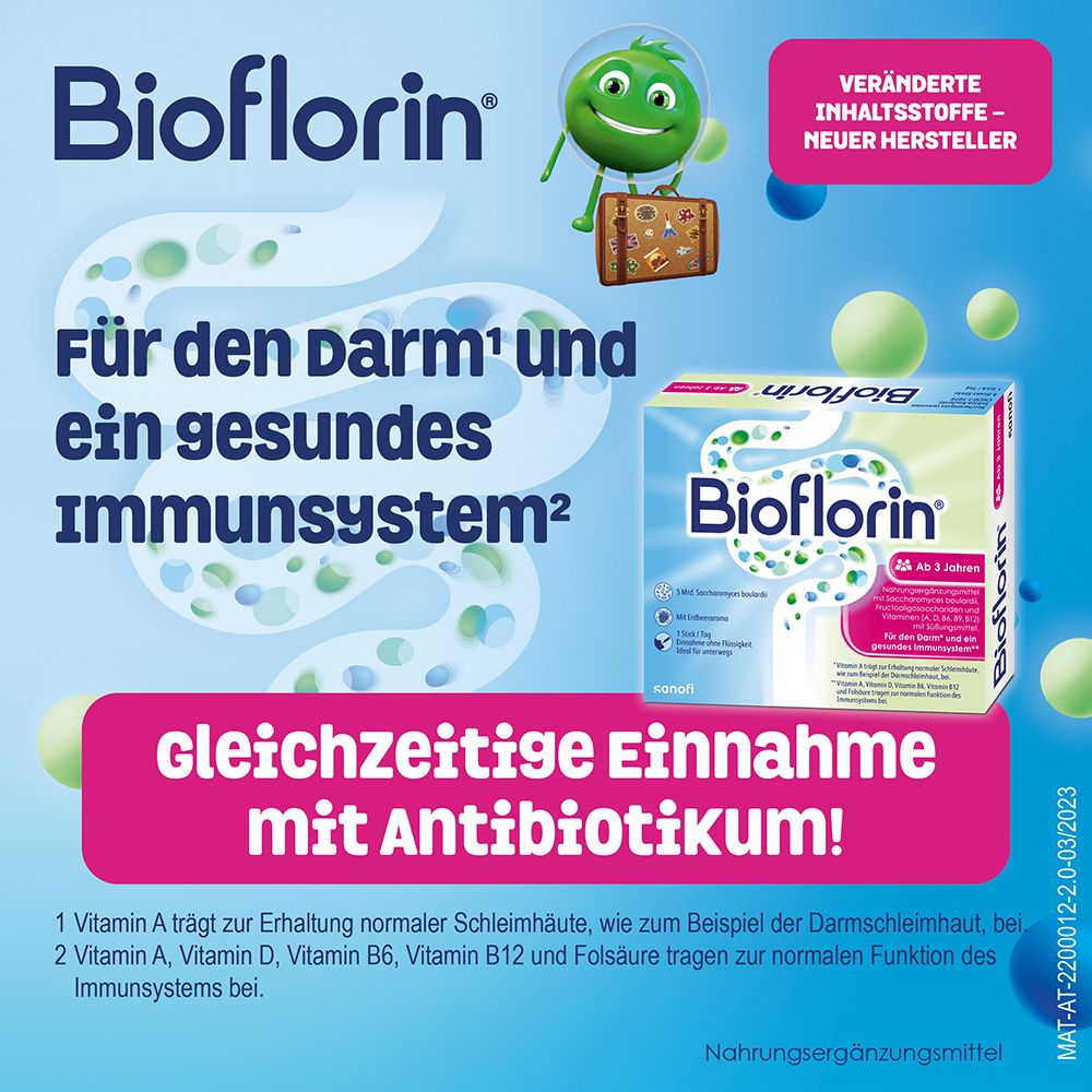 Bioflorin® Für den Darm und ein gesundes Immunsystem 1 + 1 GRATIS