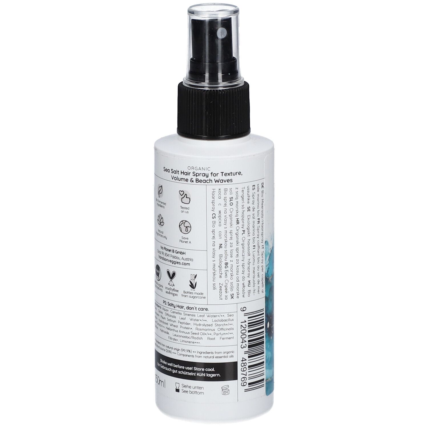 Hands on Veggies Bio Meersalz Haarspray 150 ml Shop Apotheke