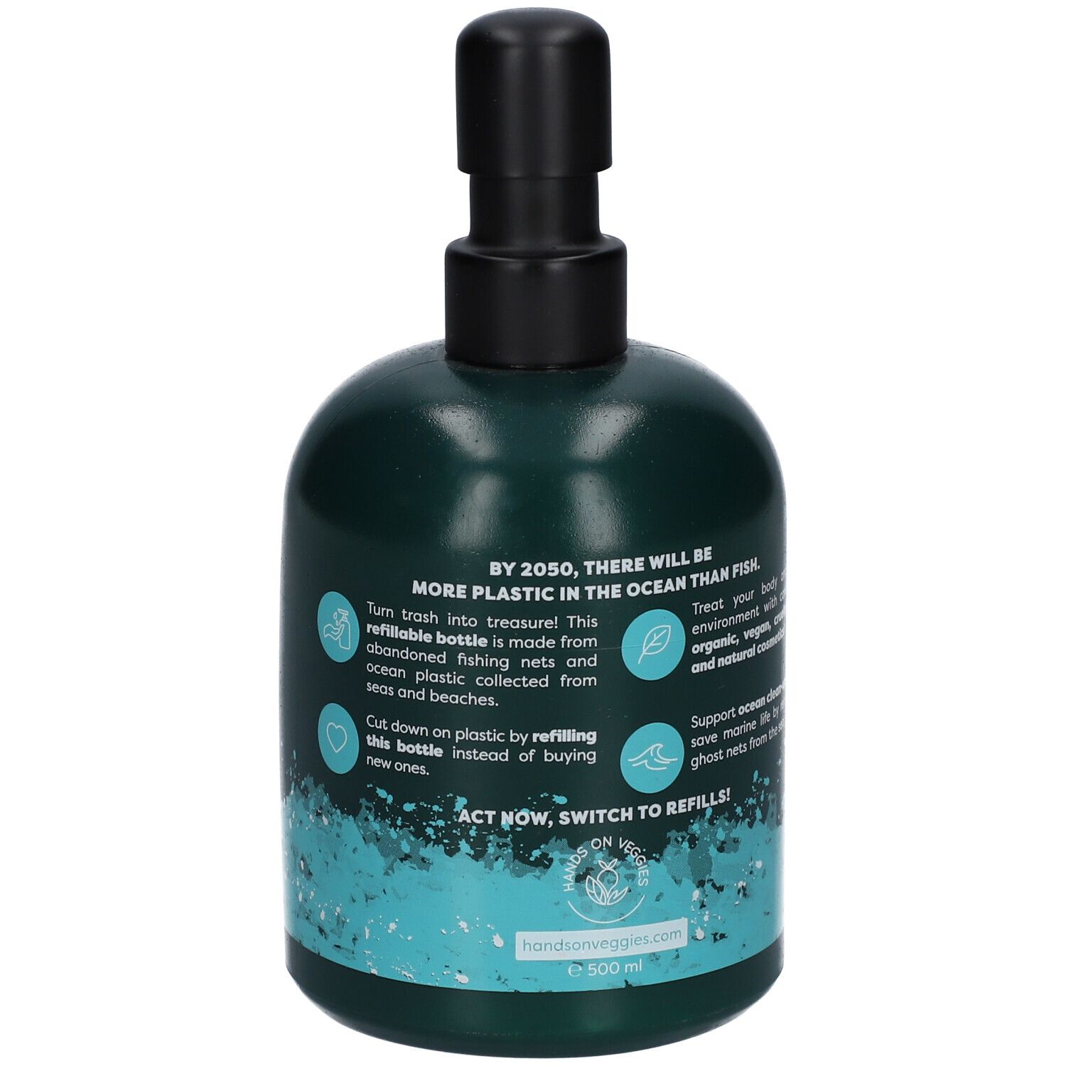 Hands on Veggies Bio Handseife Beach Vibes Spirulina-Orange