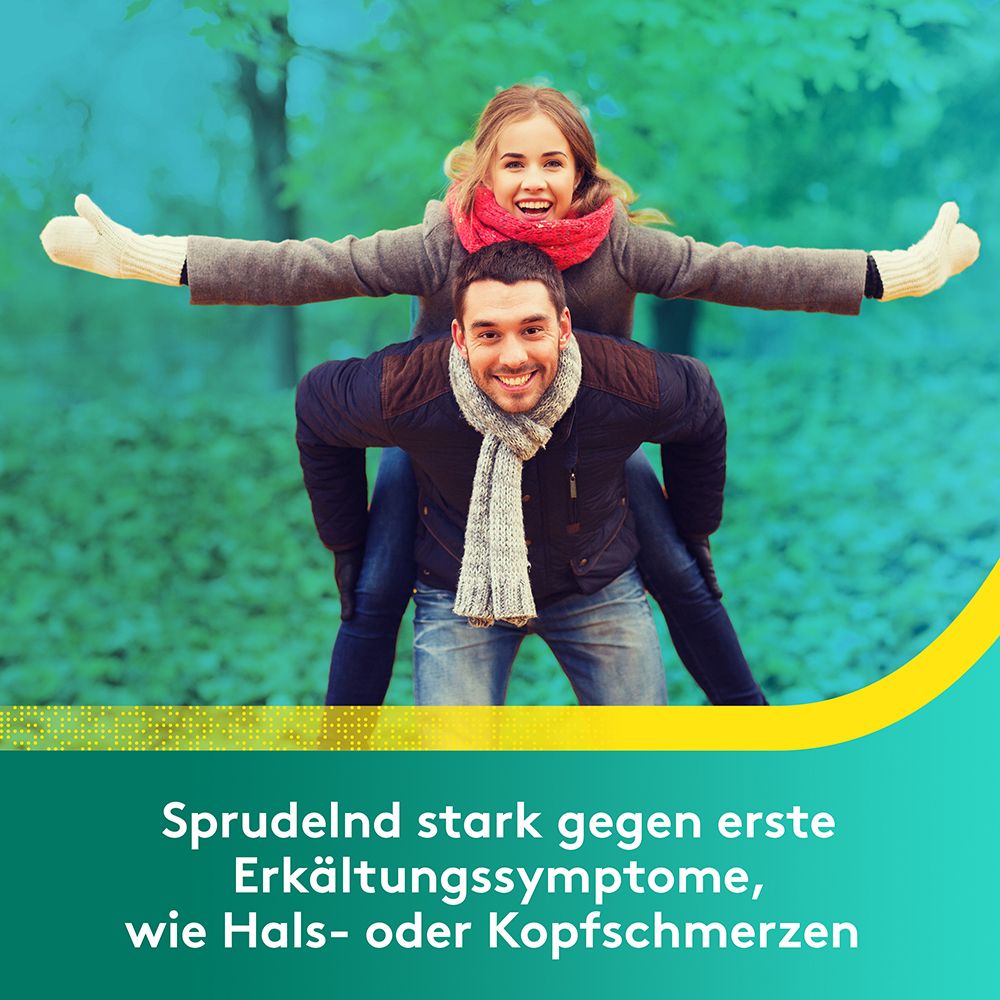 Aspirin® +C Brausetabletten bei Erkältung, grippalen Infekten, Schmerzen und Fieber