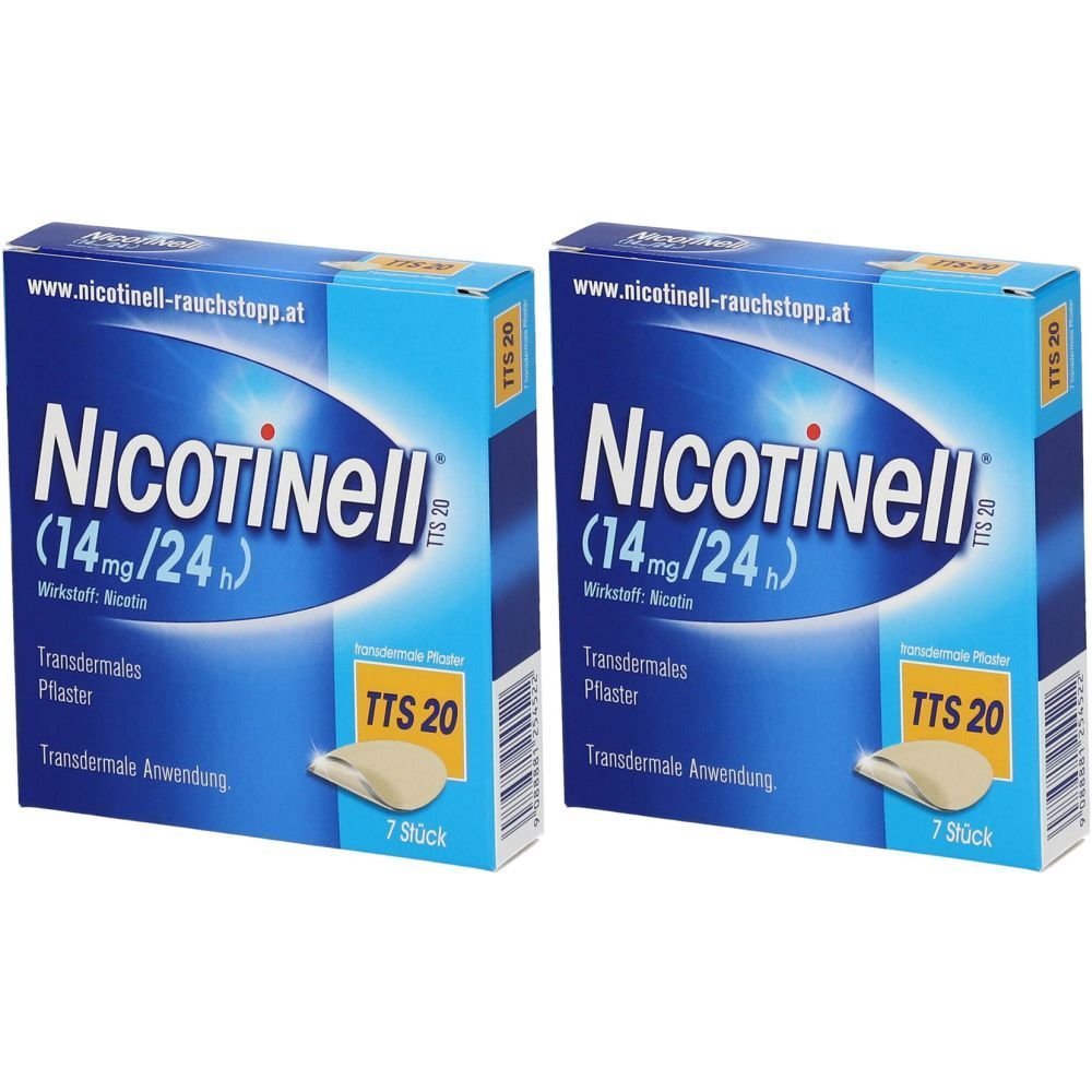 NICOTINELL® Transdermales Pflaster TTS 20