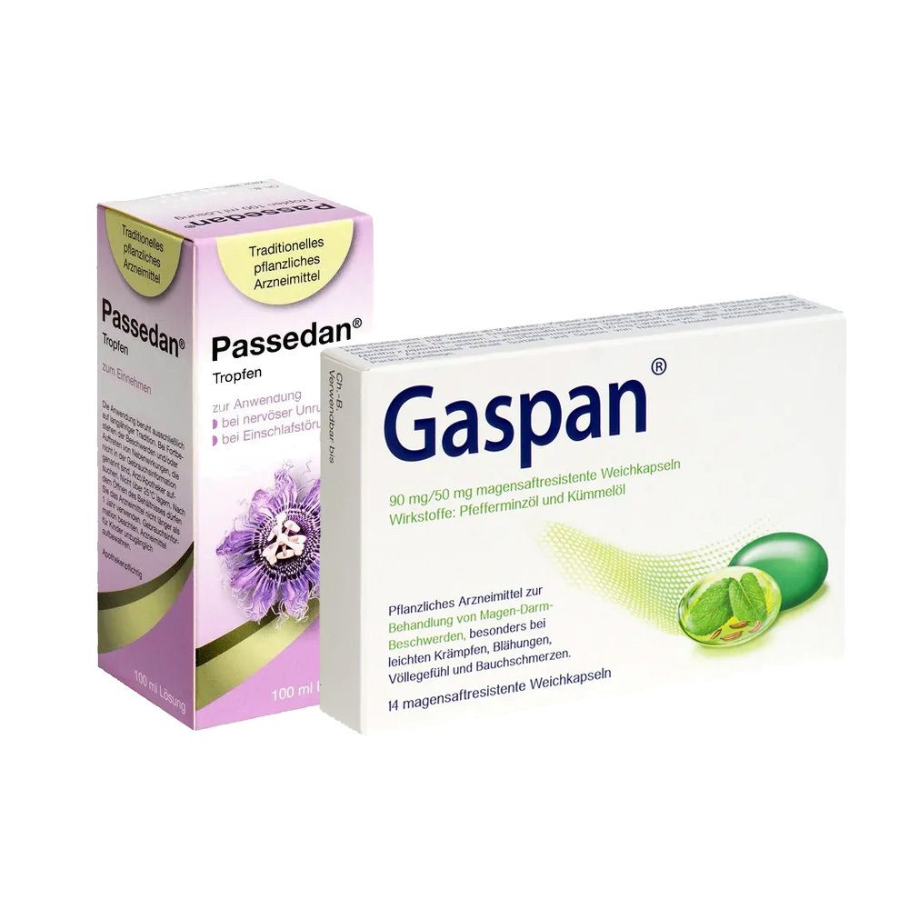 Gaspan®-90mg/50mg + Passedan® Tropfen