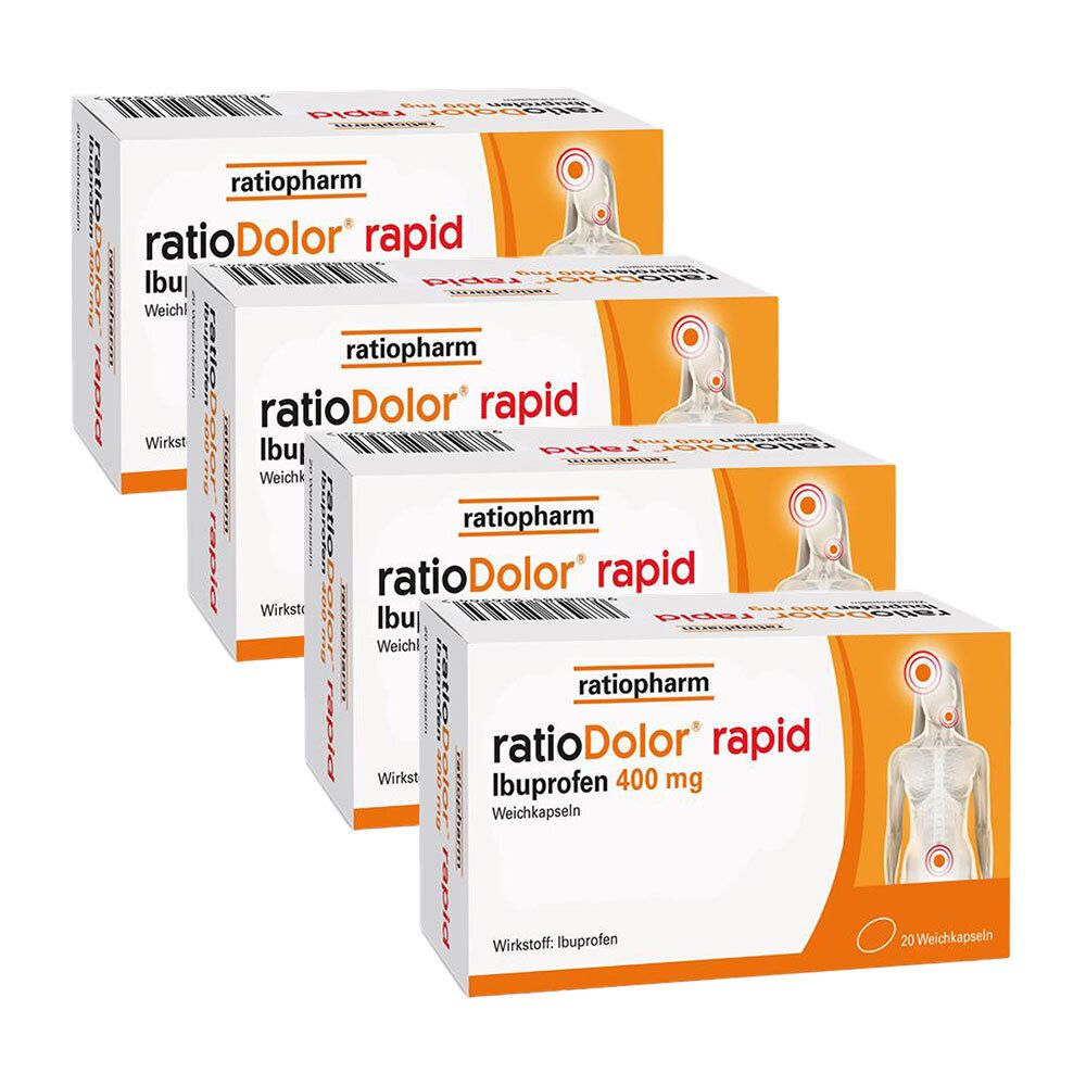 ratioDolor® rapid Ibuprofen 400 mg