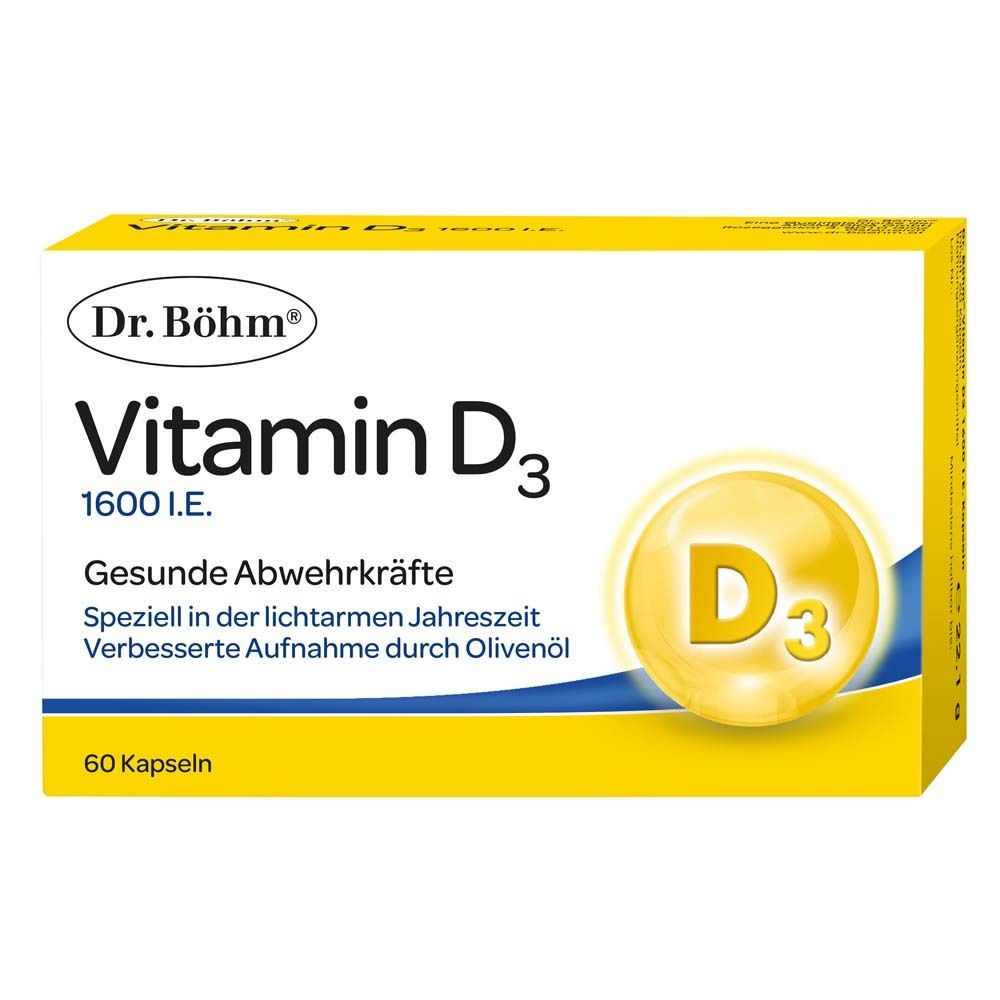 Dr Böhm® Vitamin D3 1600 I.E.