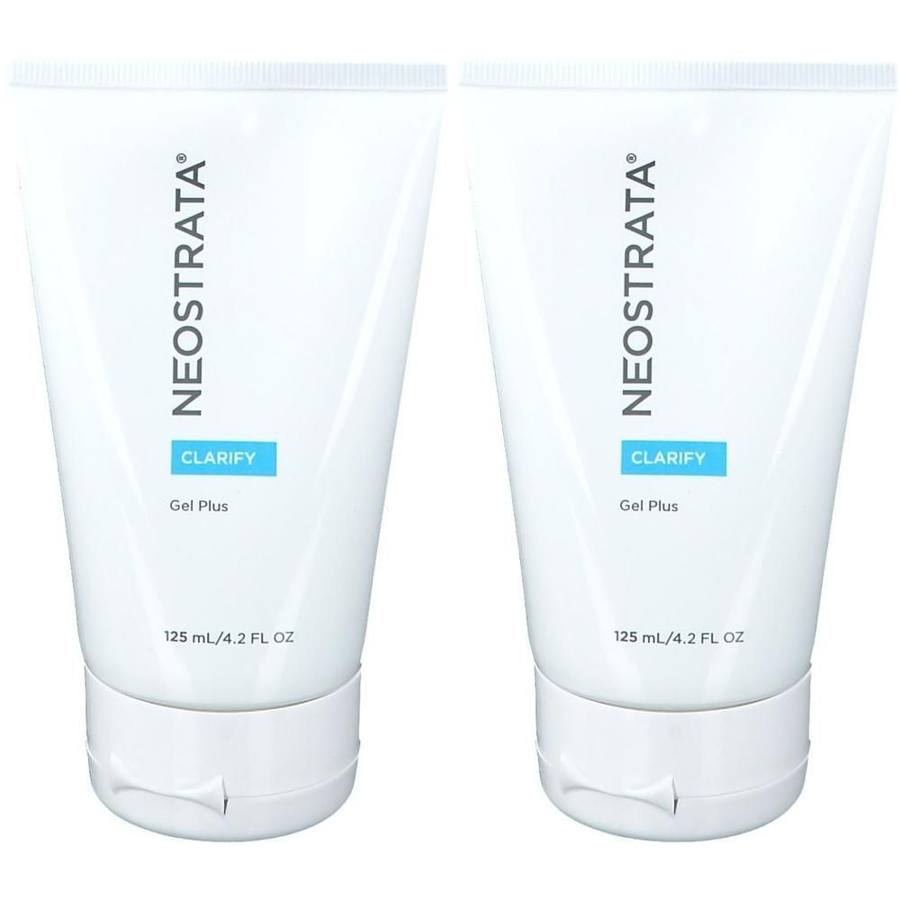 Zwei weiße Tuben mit NESTRATA Gel Plus, 125 ml.