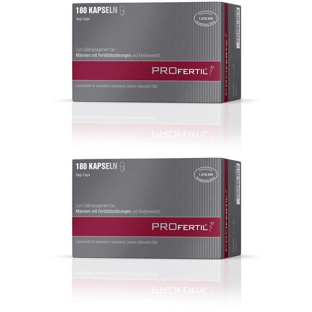 PROFERTIL® Kapseln: Packung mit 180 Vegi-Kapseln.