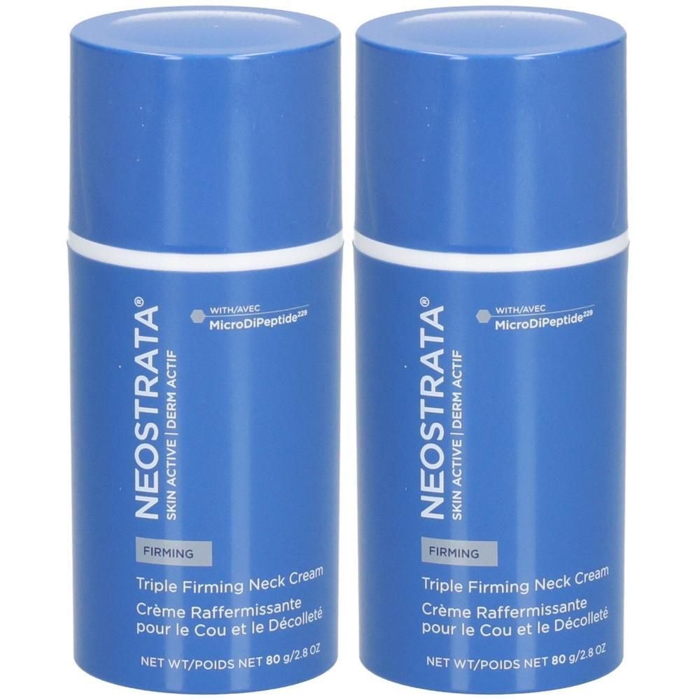Zwei Flaschen NeoStrata Triple Firming Neck Cream, 80g/2.8oz.