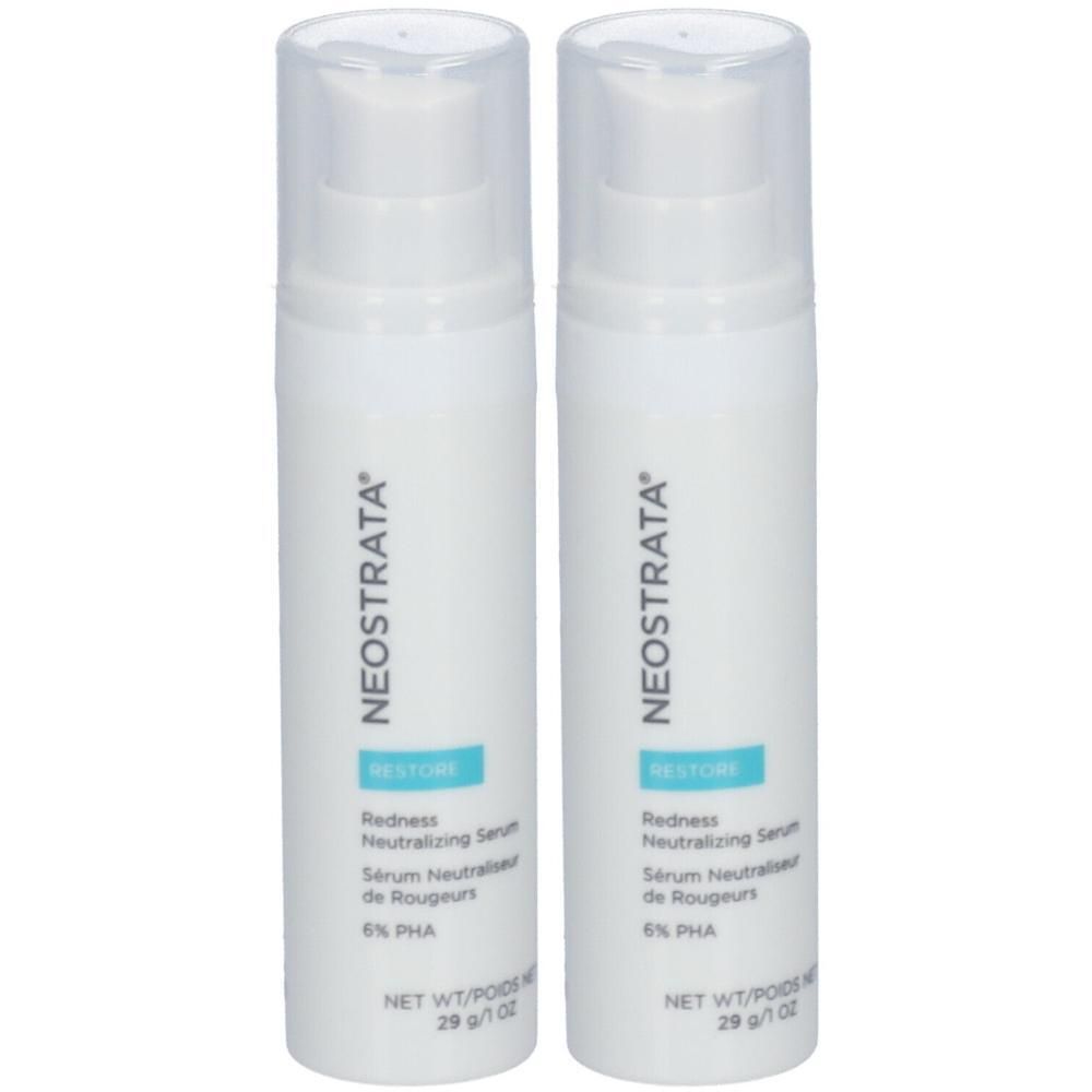 Zwei Flaschen NeoStrata Redness Neutralizing Serum, je 29g/1oz.