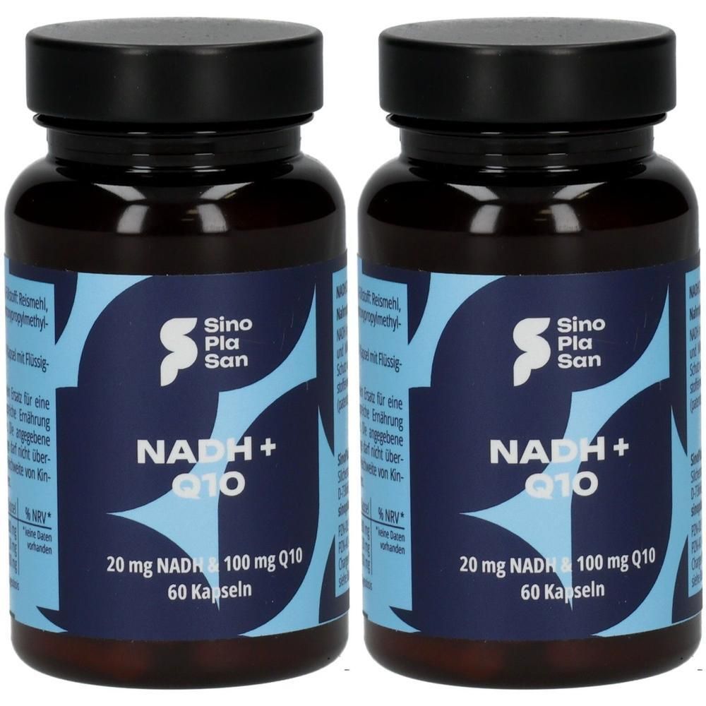 SinoPlaSan NADH 20 mg + Q10 100 mg