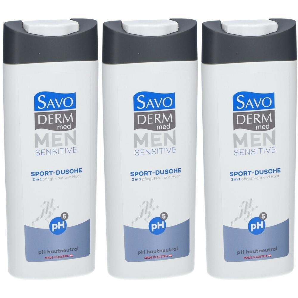 SAVODERM med MEN Sensitive Sport-Dusche