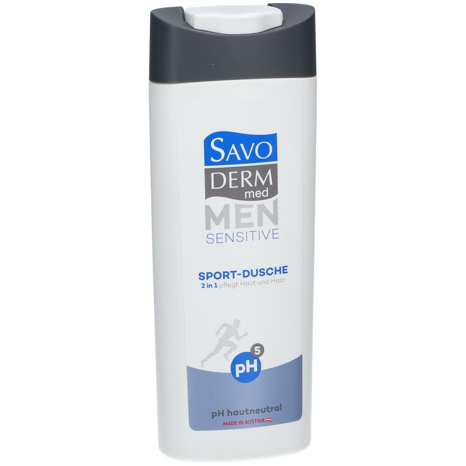 SAVODERM med MEN Sensitive Sport-Dusche