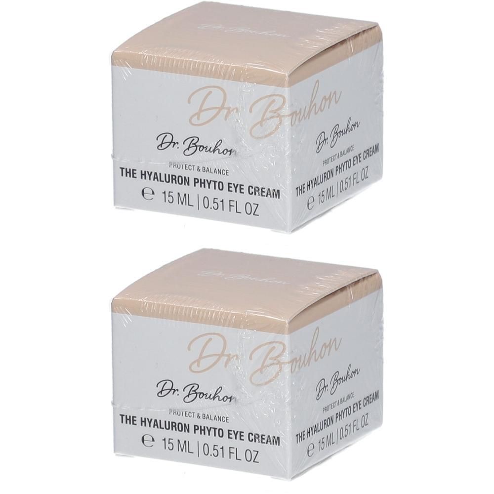 Zwei Schachteln Dr. Bouhon Hyal Phyto Eye Cream, je 15 ml.