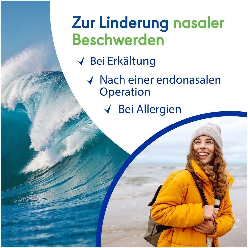 Otrivin Natural Nasenspray zur Linderung nasaler Beschwerden bei Erkältung, Operationen, Allergien.