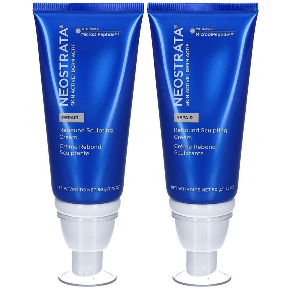 Zwei Tuben NeoStrata Skin Active Rebound Sculpting Cream, 50g.