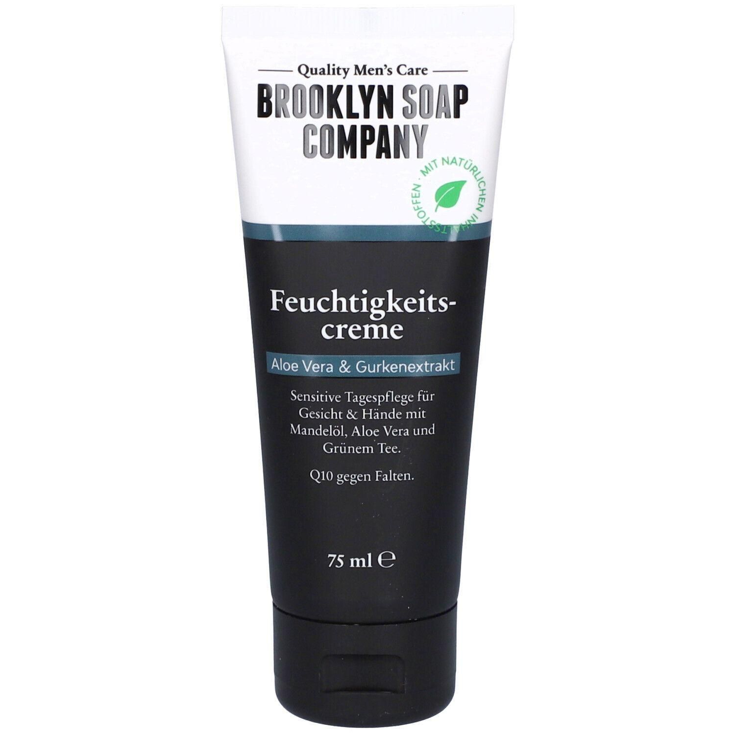 Brooklyn Soap Company Feuchtigkeitscreme mit Aloe Vera & Gurkenextrakt, 75 ml.