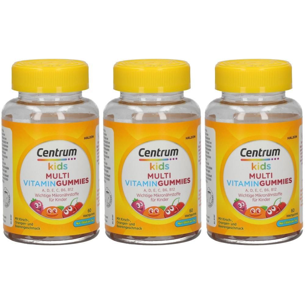 Centrum Gummies Multi Kids - Leckere Multivitamin Gummies mit wichtigen Mikronährstoffen für Kinder
