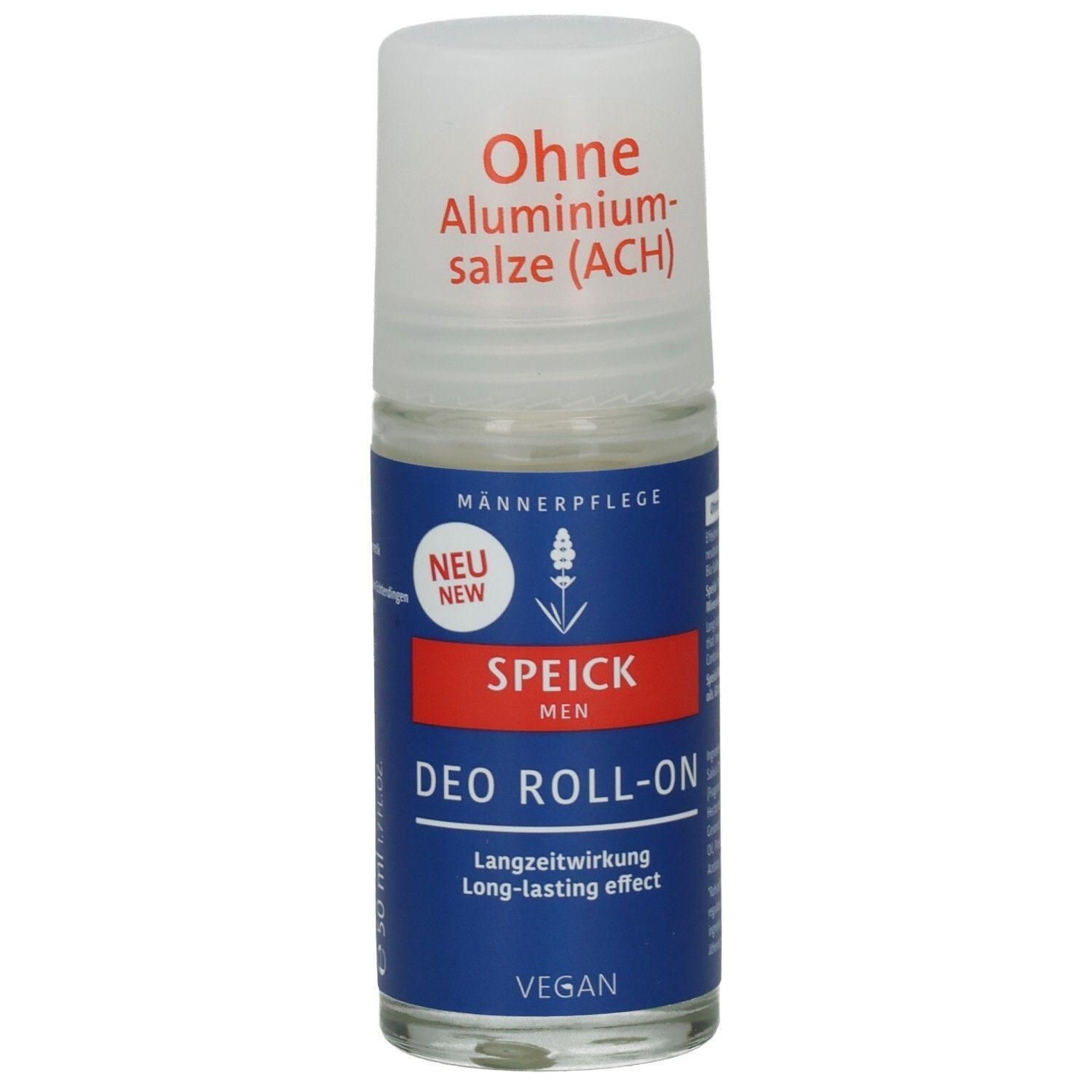 Speick Men Deo Roll-On ohne Aluminiumsalze (ACH). Neu, vegan, Langzeitwirkung.