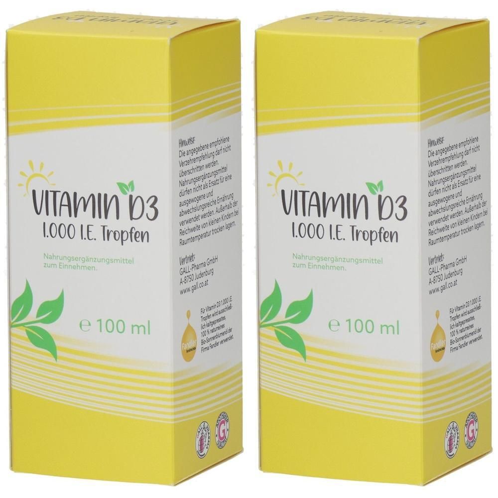 Vitamin D3 1000 I.E. Tropfen