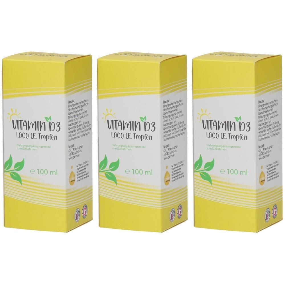 Vitamin D3 1000 I.E. Tropfen