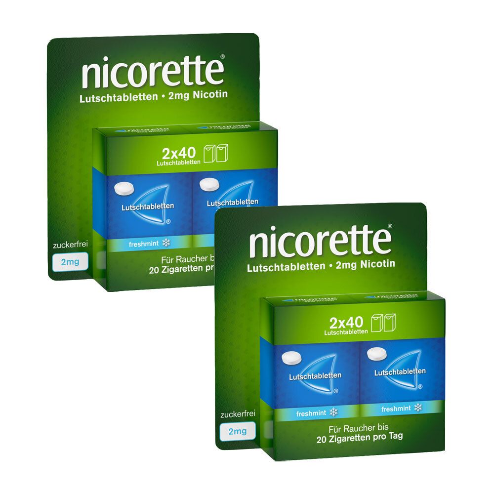 nicorette® Lutschtablette freshmint 2 mg