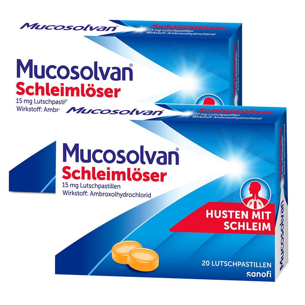 MUCOSOLVAN® Schleimlöser Hustenpastillen