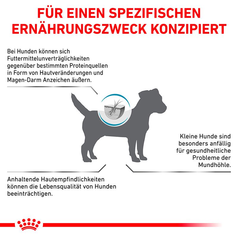 Royal Canin Veterinary ANALLERGENIC: Konzipiert für Hunde mit Futtermittelunverträglichkeiten, Haut- und Magen-Darm-Problemen.