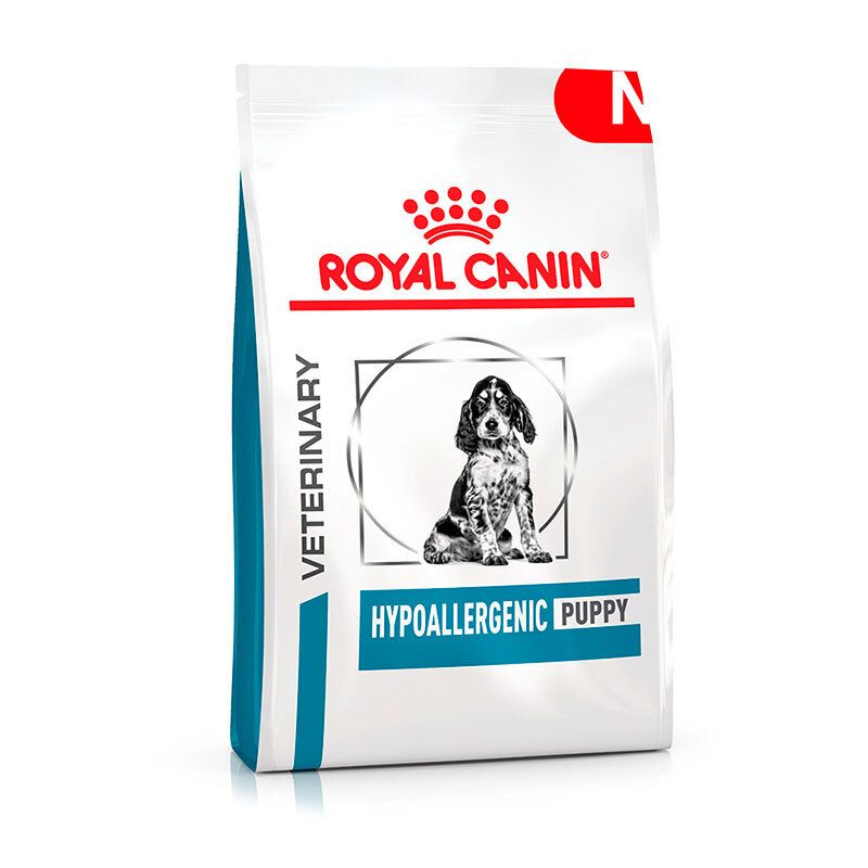 Royal Canin Hypoallergenic Puppy Trockennahrung für Hundewelpen, 14kg Beutel.