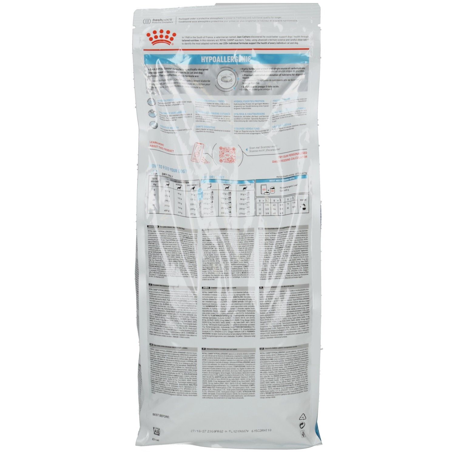 ROYAL CANIN® Veterinary HYPOALLERGENIC Trockennahrung für Hunde