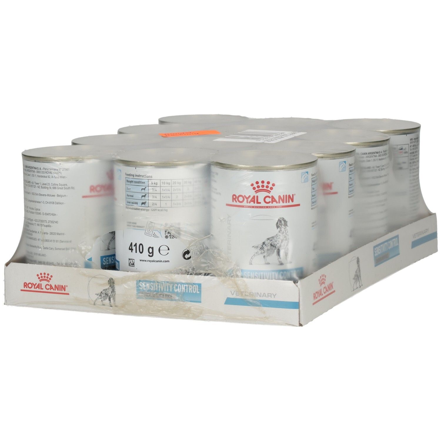 Royal Canin Sensitivity Control Huhn mit Reis Mousse Hundefutter, 12er Packung.