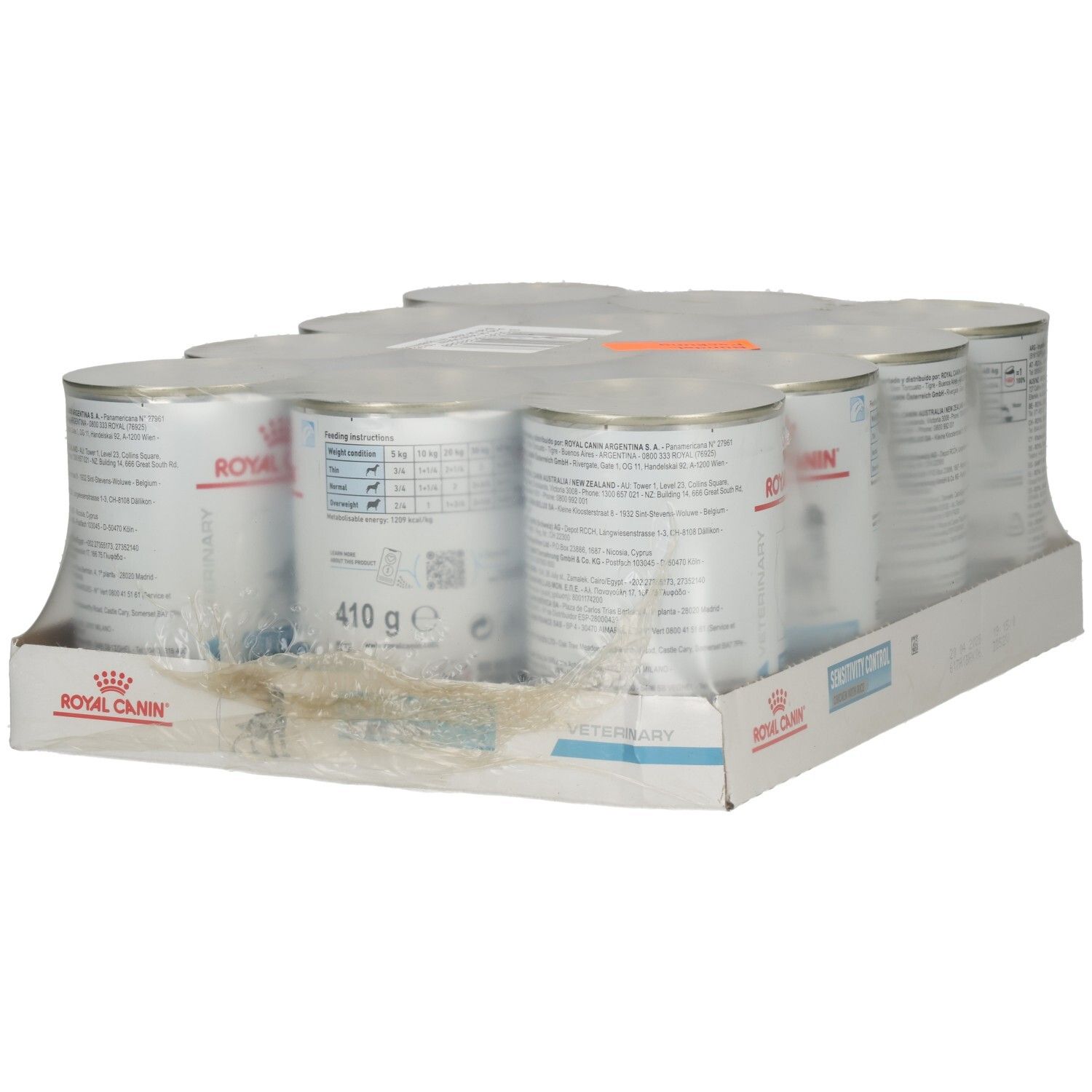 Royal Canin Sensitivity Control Huhn mit Reis Mousse Hundefutter, 12er Packung.