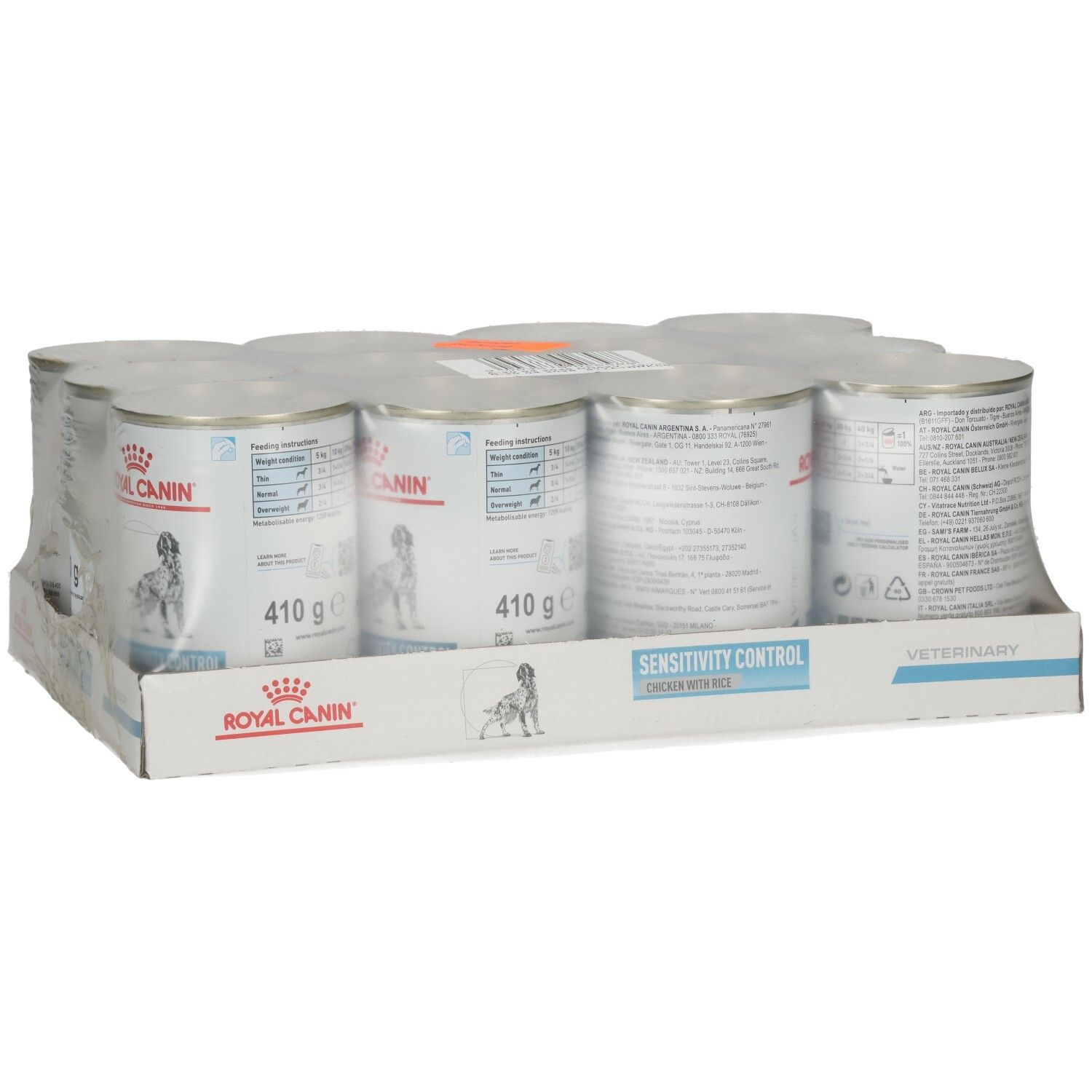 Royal Canin Sensitivity Control Huhn mit Reis Mousse Hundefutter, 12er Packung.