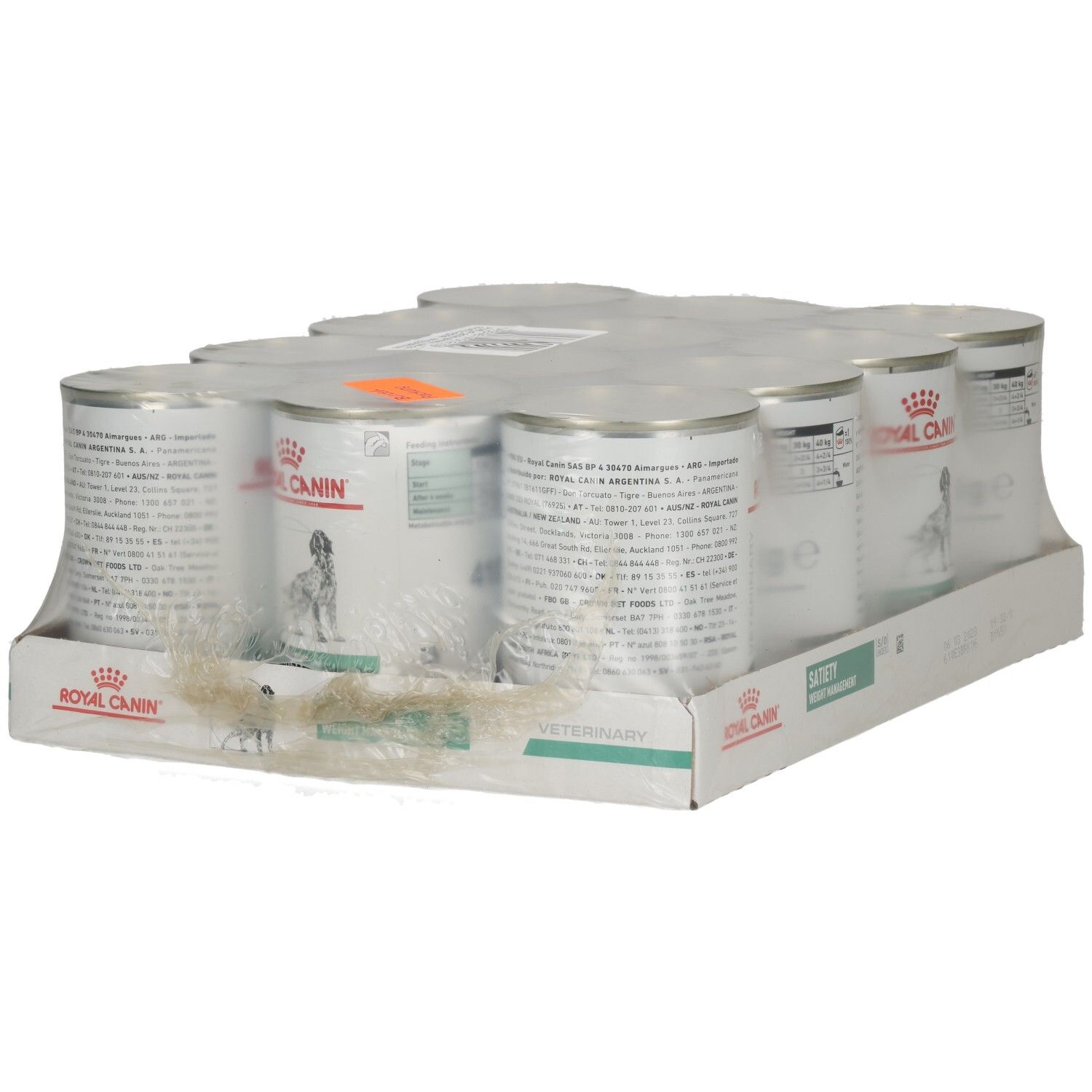 6 Dosen ROYAL CANIN Satiety Weight Management Hundefutter, Veterinärmedizin.