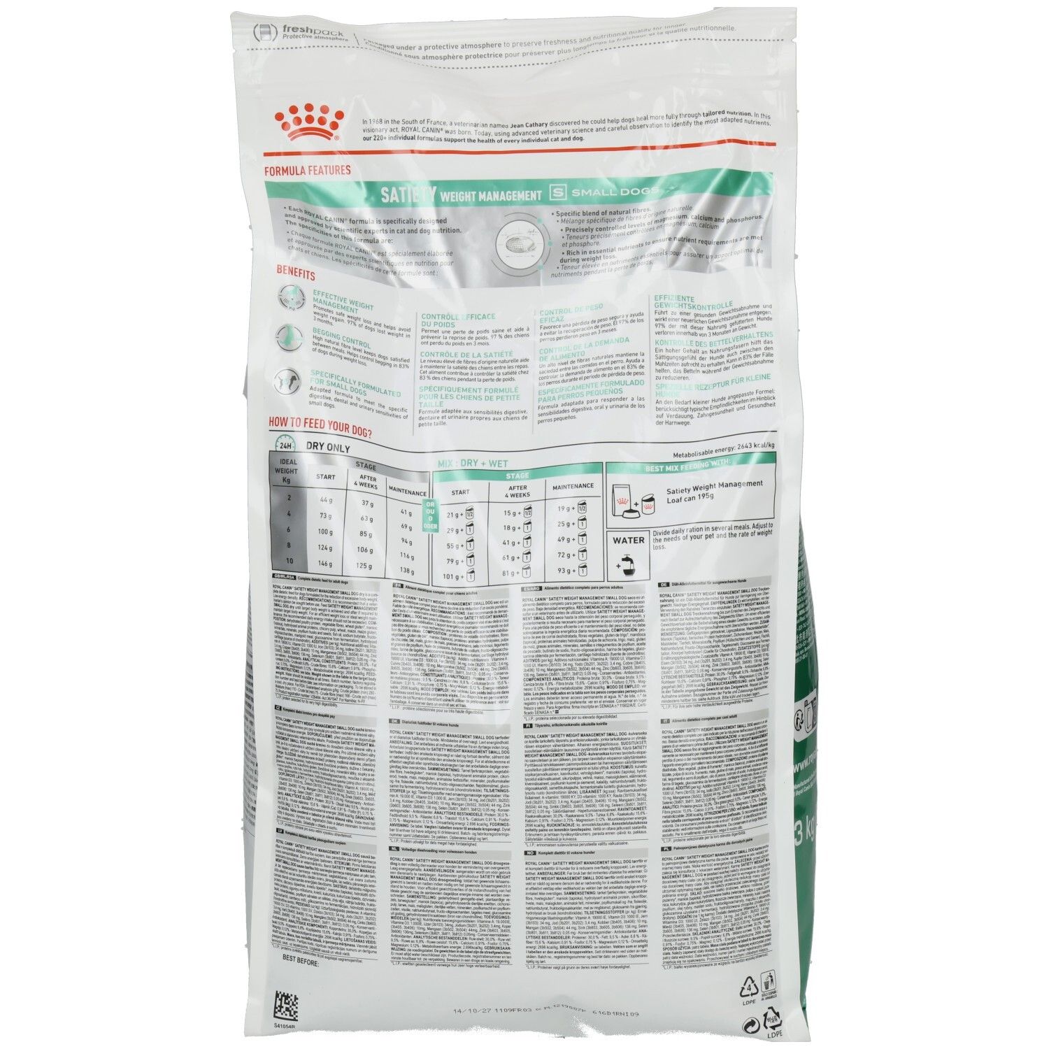 ROYAL CANIN® Veterinary SATIETY SMALL DOGS Trockennahrung für Hunde
