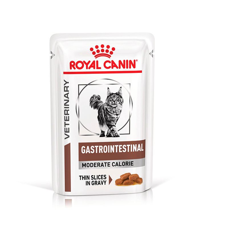 Royal Canin Veterinary Diätetisches Katzenfutter, 85g Beutel.