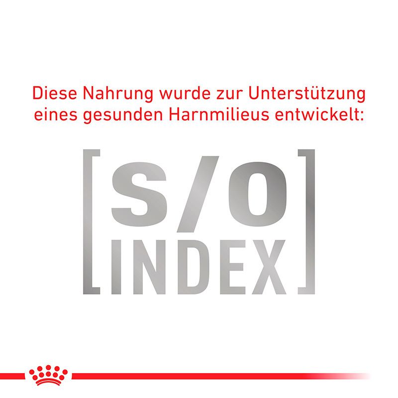Royal Canin S/O Index für Katzen.
