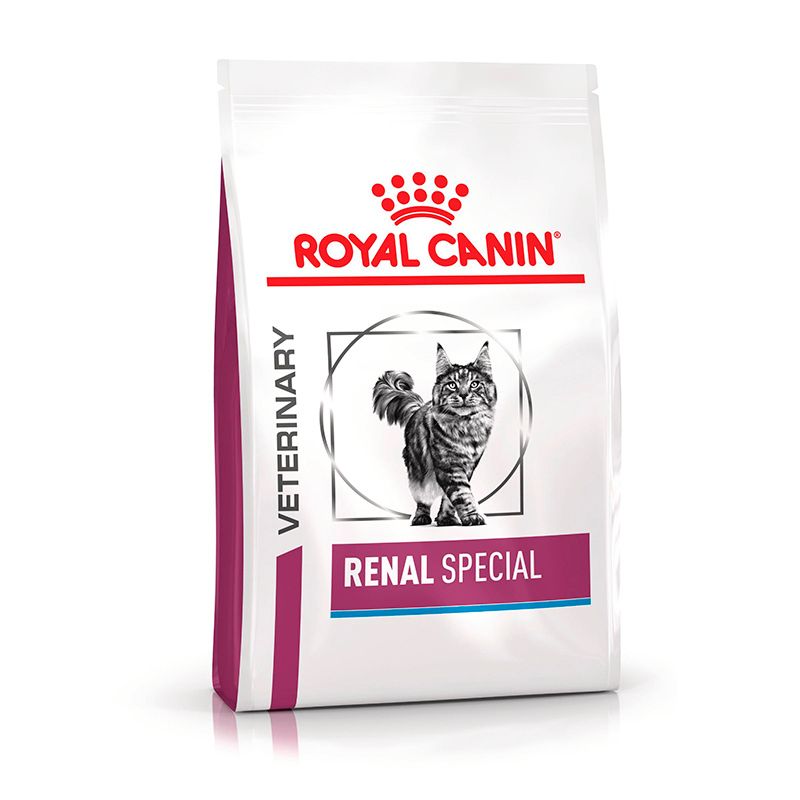 ROYAL CANIN® VETERINARY RENAL SPECIAL Trockennahrung für Katzen, 4kg Beutel.