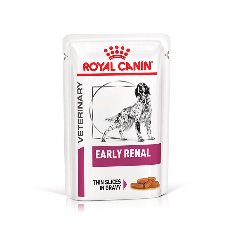 ROYAL CANIN® Veterinary Early Renal Feuchtnahrung für Hunde, 100g Pouch.