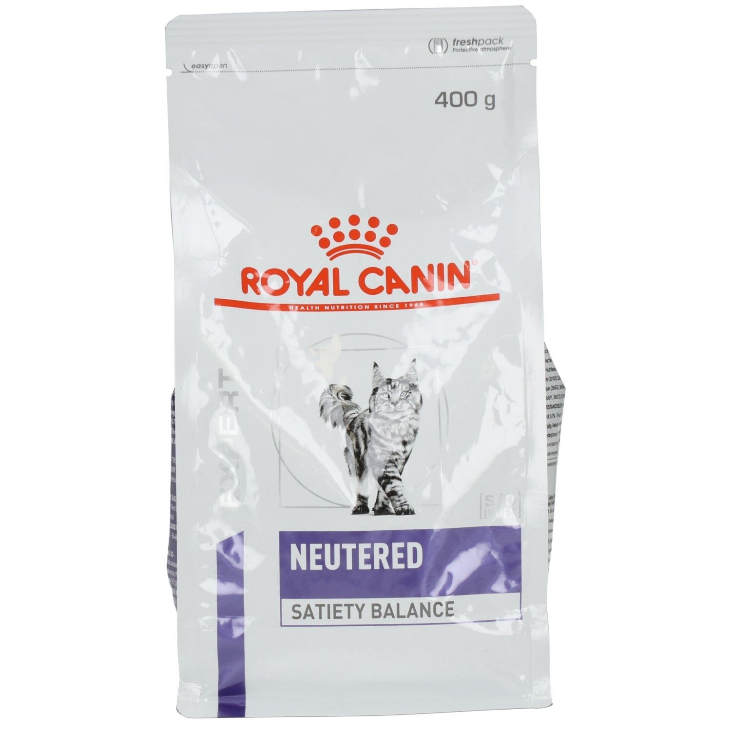 Royal Canin Trockennahrung für kastrierte Katzen, Satiety Balance, 400g.