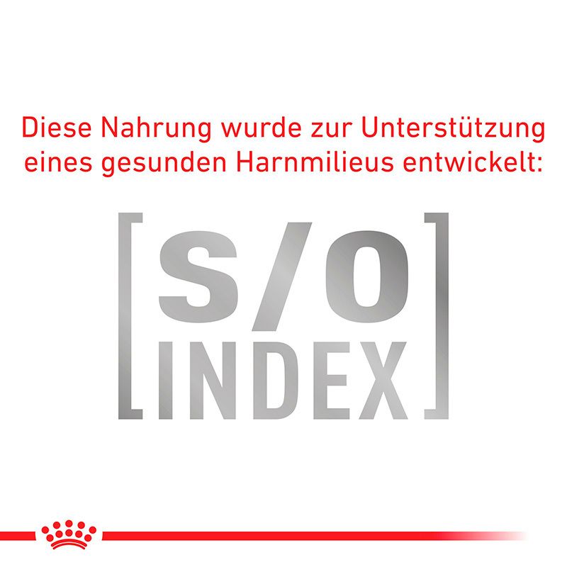 ROYAL CANIN S/O INDEX für gesunde Harnwege.