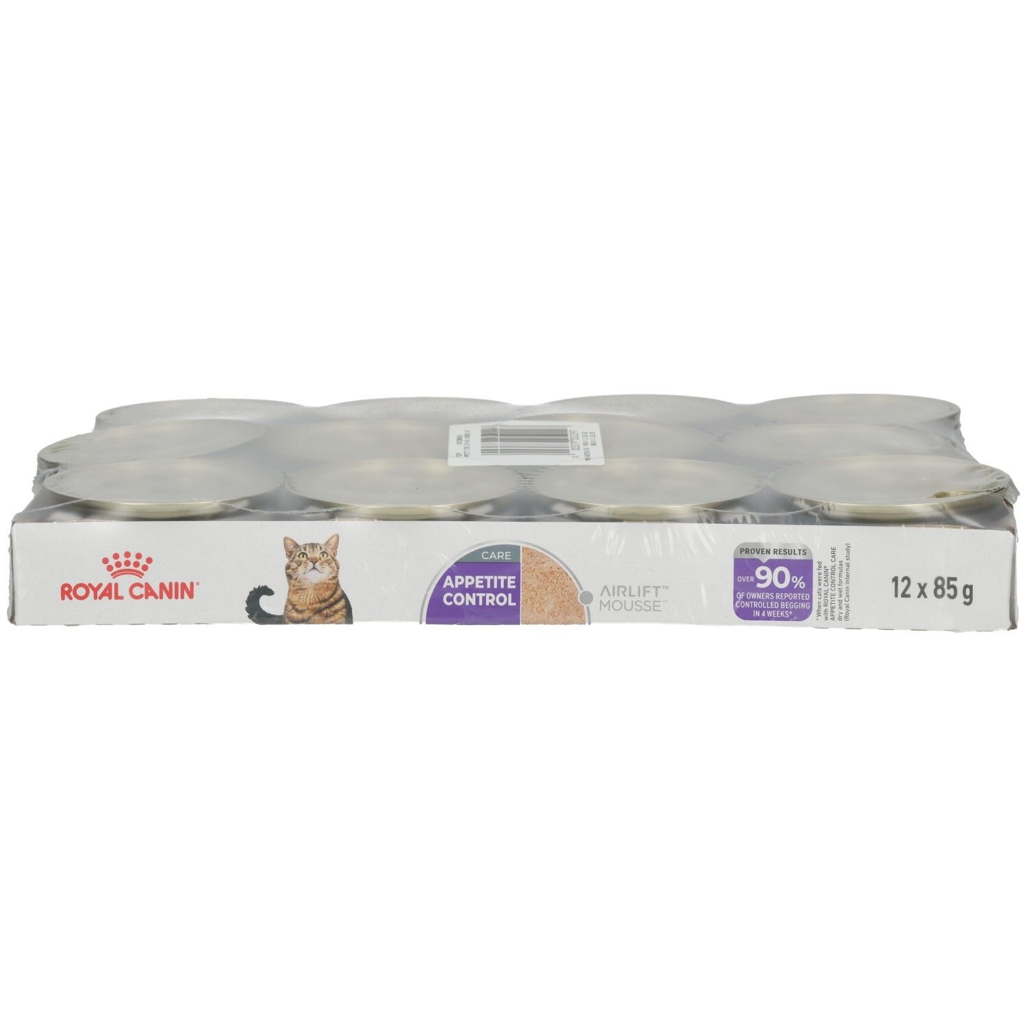 Royal Canin Appetit Control Airlift Mousse Katzenfutter, 12 x 85g Packung.