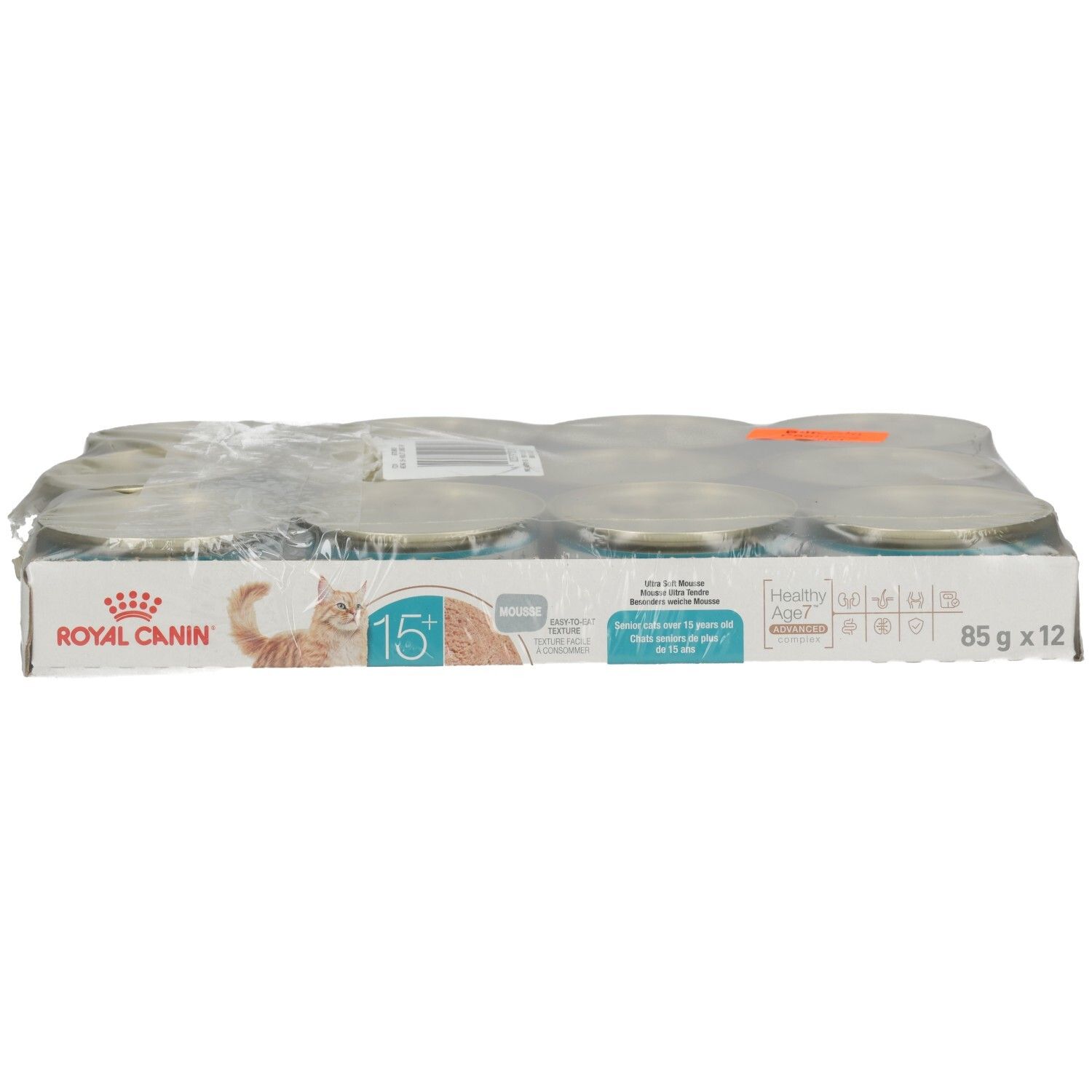 Royal Canin Katzenfutter, 12 Dosen à 85g, für Katzen ab 15 Jahren.