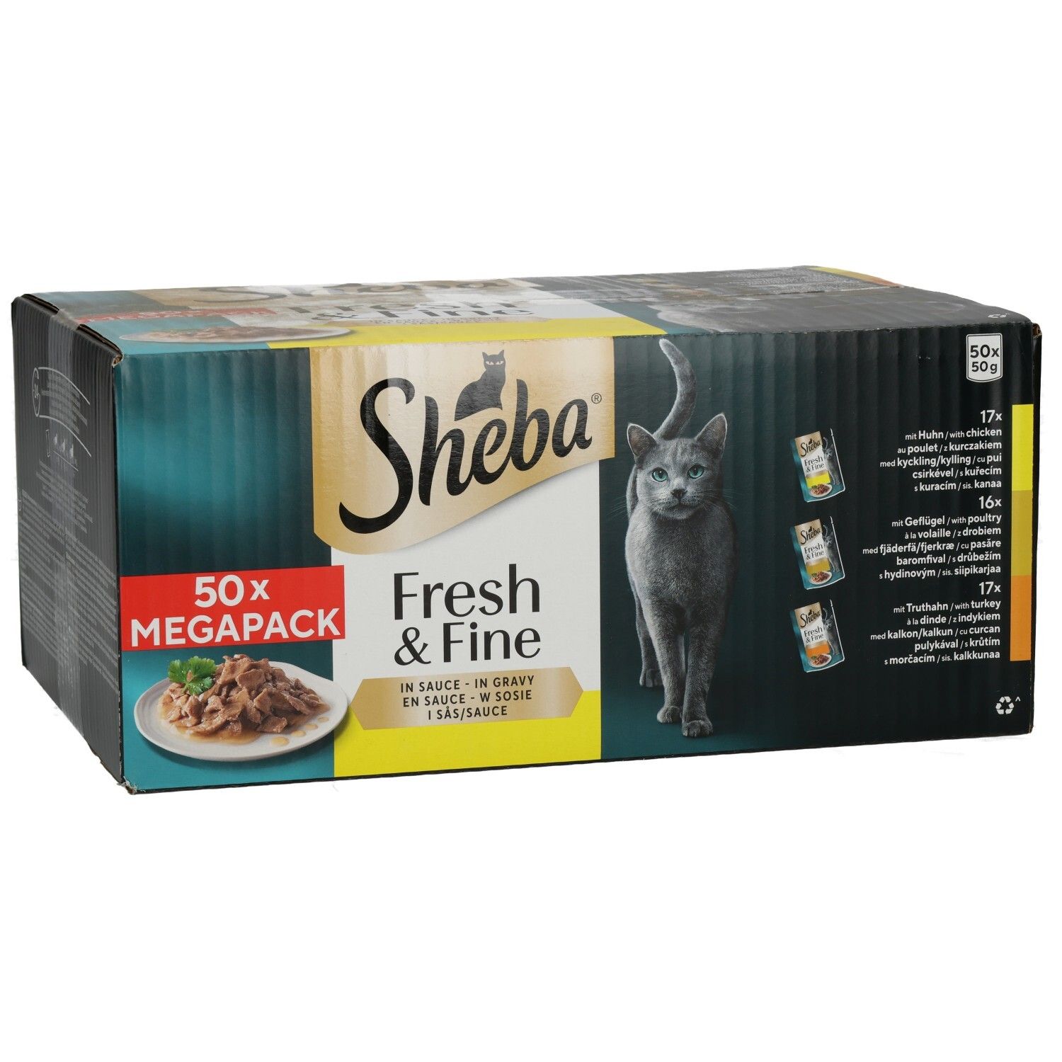 Pedigree Dentastix 8x7 Stück (2.16kg), Zahnpflege für Hunde.