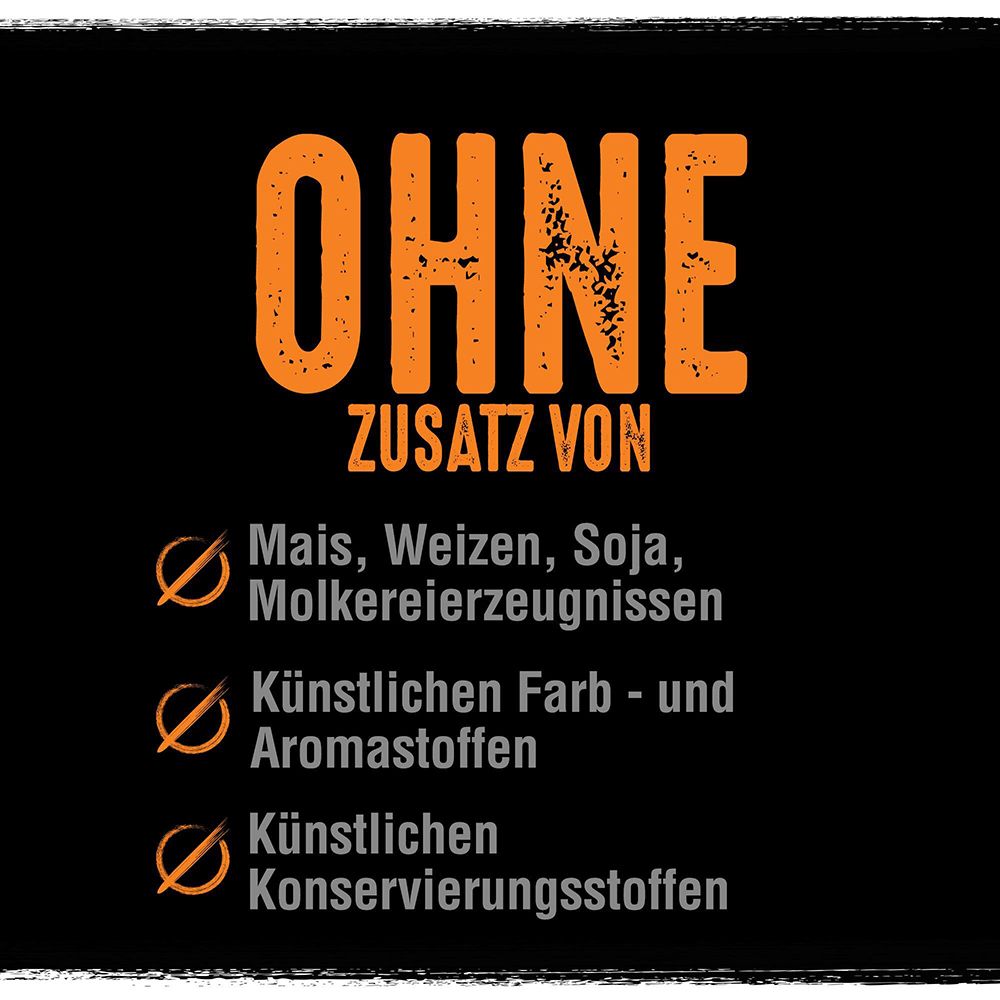 Crave Hundetrockenfutter: Ohne Mais, Weizen, Soja, künstliche Farb- und Konservierungsstoffe.