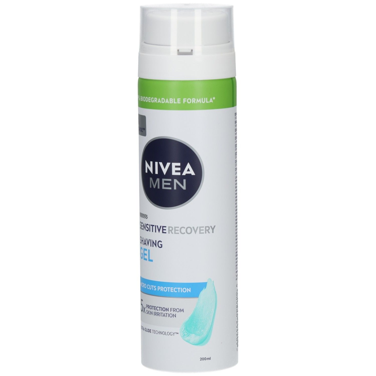 NIVEA MEN Sensitive Recovery Rasiergel: 5x Schutz vor Hautirritationen, Ultra-Glide Technologie.
