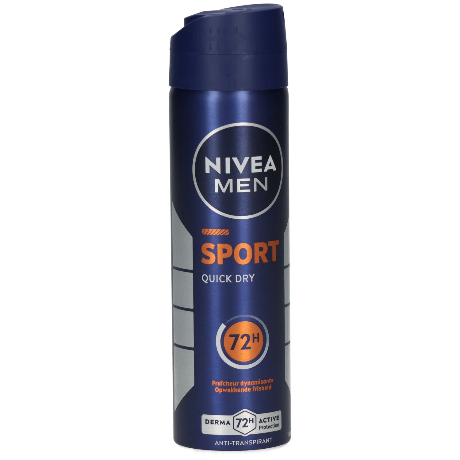 NIVEA MEN Sport Quick Dry Deo-Spray, 72h Schutz, Anti-Transpirant.