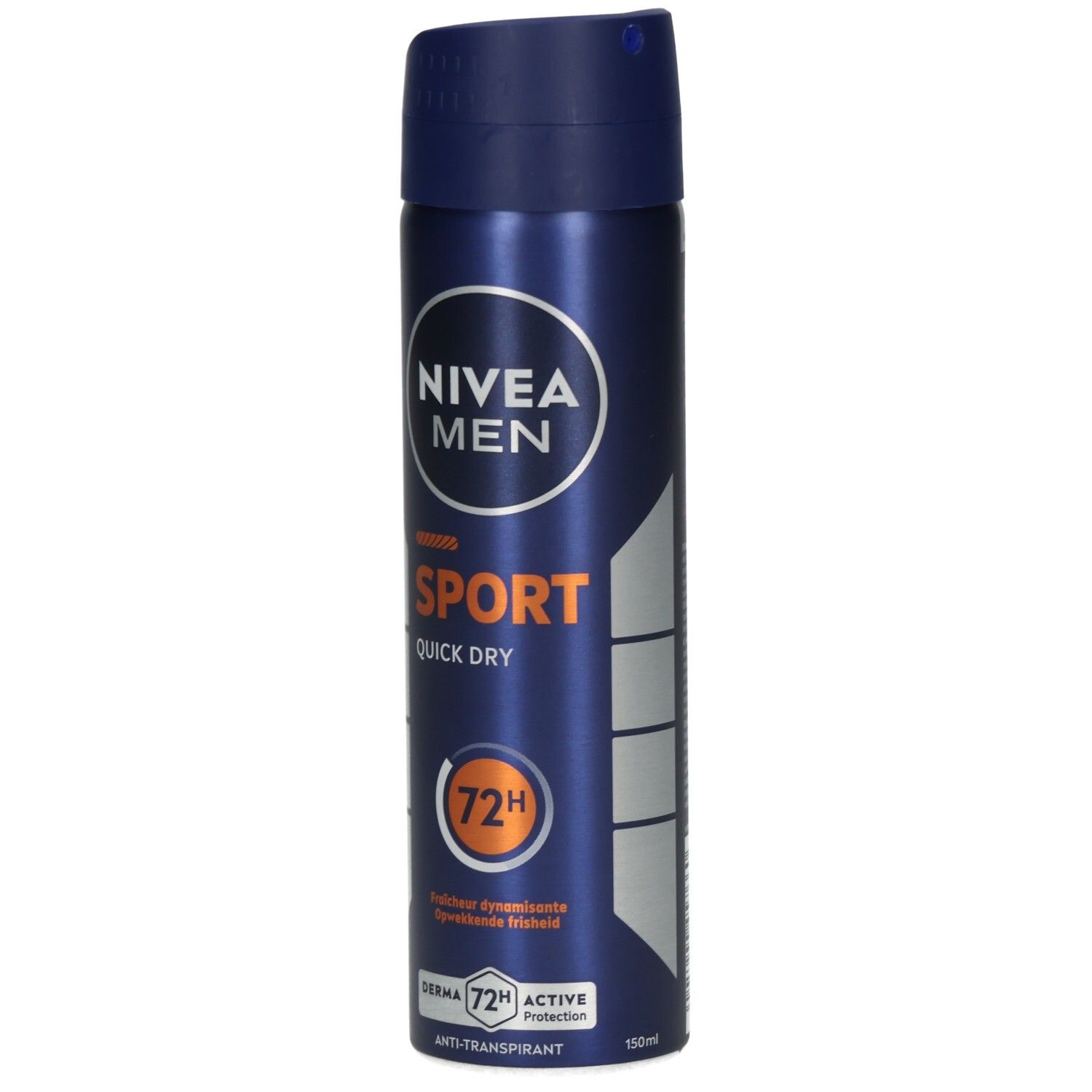 NIVEA MEN Sport Quick Dry Deo-Spray, 72h Schutz, Anti-Transpirant.