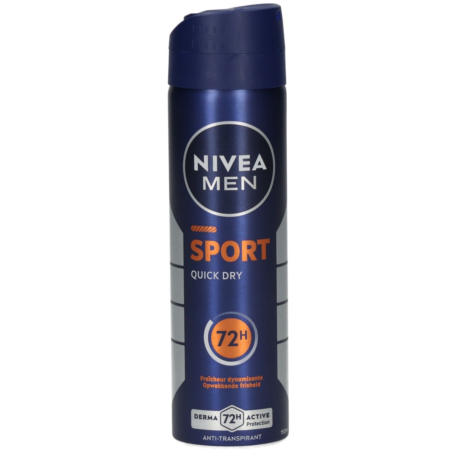 NIVEA MEN Sport Quick Dry Deo-Spray, 72h Schutz, Anti-Transpirant.